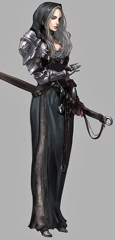 Anime Fantasy Character Art Warrior Woman Character