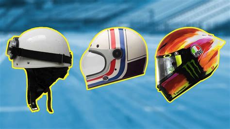 Watch A Brief History Of Motorcycle Helmet Development