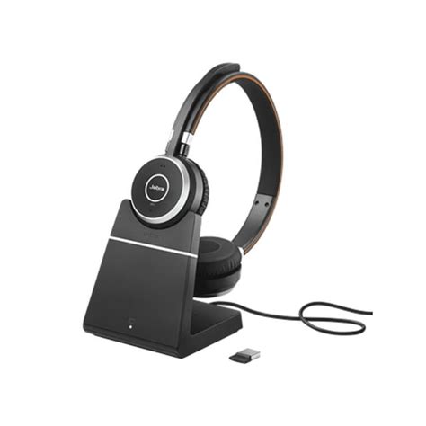 Jabra Evolve 65 Se Ms Stereo Bluetooth Wireless Headset With Charging Stand