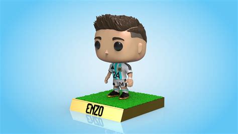 Archivo STL Funko Enzo FernandezDiseño de impresora 3D para descargar