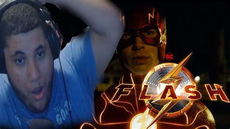 The Flash Official Trailer Reaction Youtube