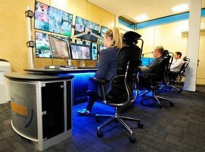 Control room furniture Renfrewshire Council - Thinking Space