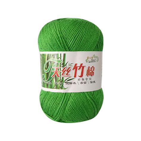 Zaroyeax New Bamboo Cotton Warm Soft Natural Knitting Crochet Knitwear