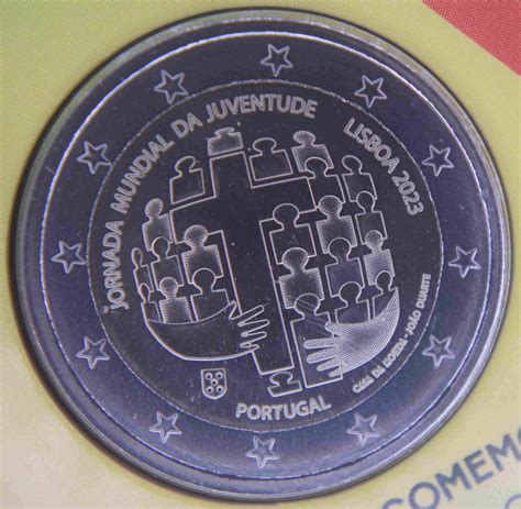 Portugal Euro Coin World Youth Day Lisbon Proof Euro Coins