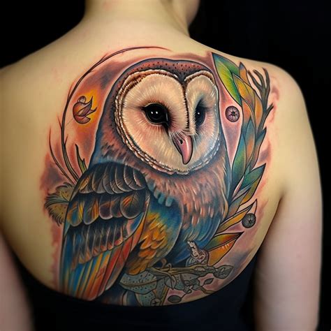 73 Barn Owl Tattoo Ideas - TattooClue.com