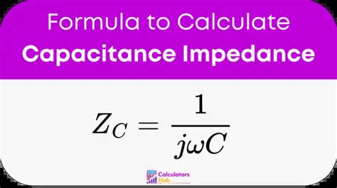 Capacitance Impedance Calculator Online