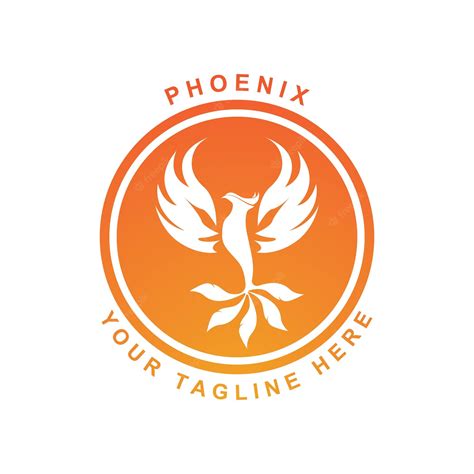 Premium Vector Phoenix Logo Icon Vector Illustration Template Design