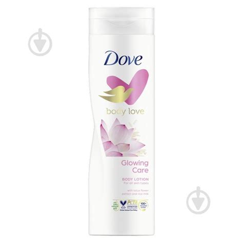 ᐉ Лосьон для тела Dove Сияние с экстрактом цветка лотоса и рисовым ...