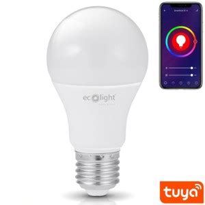 Żarówki LED sterowane aplikacją Żarókwi SMART TUYA Żarówki WiFi