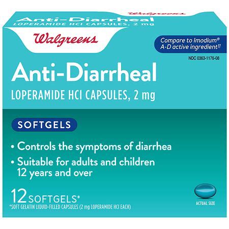 Welmate Anti Diarrheal Softgels Diarrhea Symptom Relief