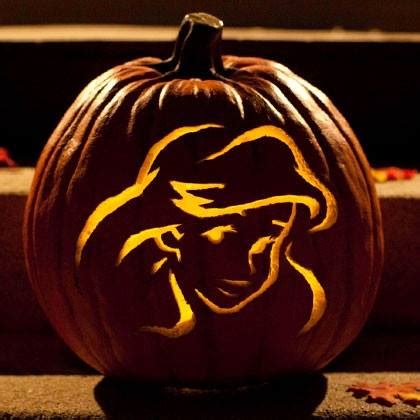 an ariel pumpkin carving - Disney Princess Photo (35756332) - Fanpop