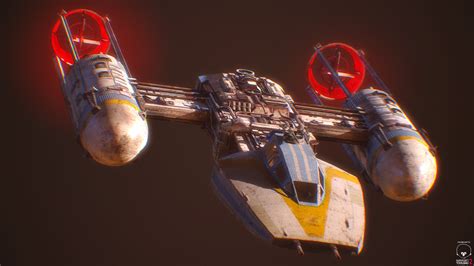 Artstation Btl A4 Y Wing Starfighter