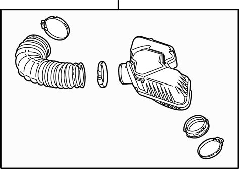 Buick Lacrosse Engine Air Intake Hose 24 Liter 22761486 Gm Parts Wholesale Canada Calgary Ab