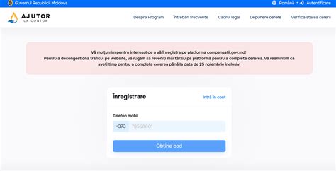 Probleme Tehnice Pe Platforma Compensatii Gov Md N Ultima Zi De