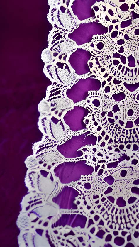 Purple Victorian Vintage Lace Graphic · Creative Fabrica