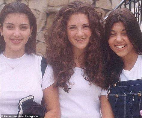 Kim Kardashian Shares Throwback Photo Of Her High School Besties