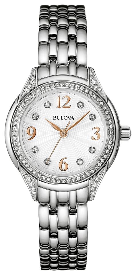 Bulova Ladies Swarovski Crystal Two Tone Rose Watch Reviews