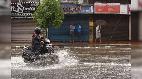 Imd Issues Yellow Alert For 13 Districts In Kerala Five Die In Rain