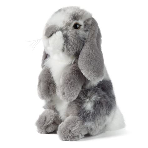 Buy Living Nature Sitting Lop Eared Rabbit Realistic Soft Cuddly Bunny