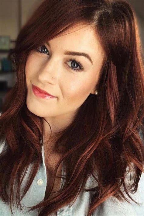 39 Auburn Hair Color Ideas Light Medium And Dark Auburn Hair Styles Dark Auburn Hair Color