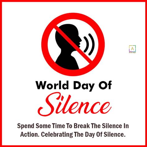 World Day Of Silence Motivational Quotes Wishes And Messages