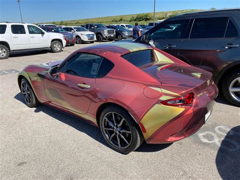 Iron Mans Car Collection Doesnt Include This Wrapped Mazda Mx 5 Miata