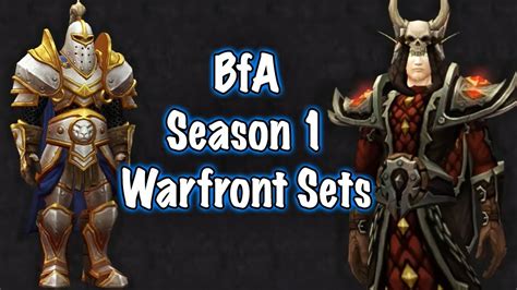 Jessiehealz Arathi Warfront Gear Sets Youtube