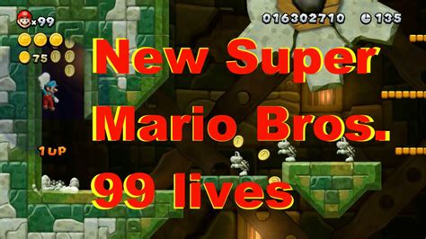 New Super Mario Bros Wii U 99 Lives In Acorn Plains Crushing Cogs