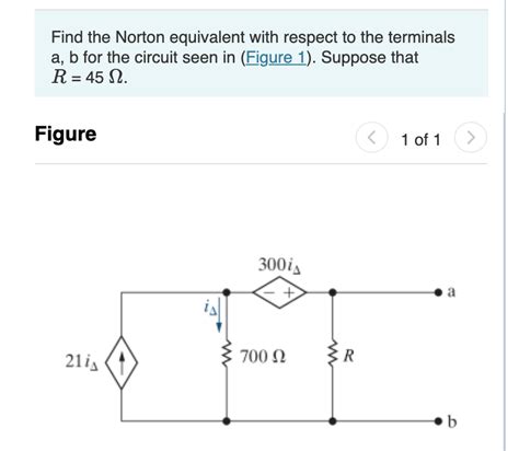 Solved 1 Find The Equivalent Current Source 2 Find The Chegg