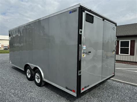 8 5 X 20 10K ITI Cargo Flat Top V Nose Car Hauler Enclosed Car