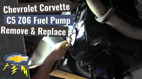 Chevrolet Corvette C Z Fuel Pump Replacement Youtube