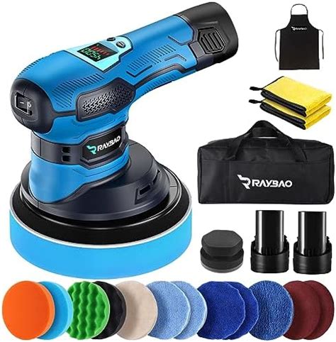 Amazon Autogen Cordless Buffer Polisher Inch Dual Action