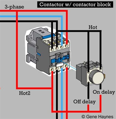 Contactor Diagram Phase Contactor Wiring Contactors Wire S