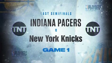 Nba Playoffs On Tnt Intro Ind Ny 5 6 2024 Gm1 Youtube