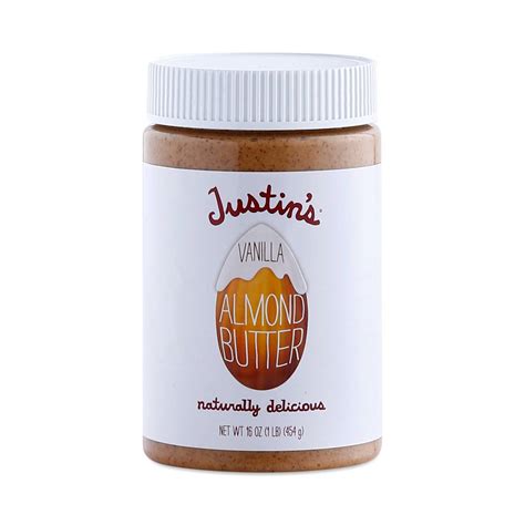 16 Oz Vanilla Almond Butter By Justins Thrive Market