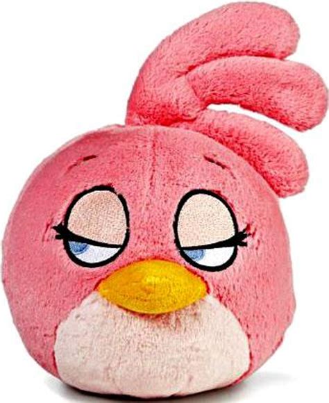 Angry Birds Pink Bird 8 Plush With Sound Commonwealth Toys Toywiz