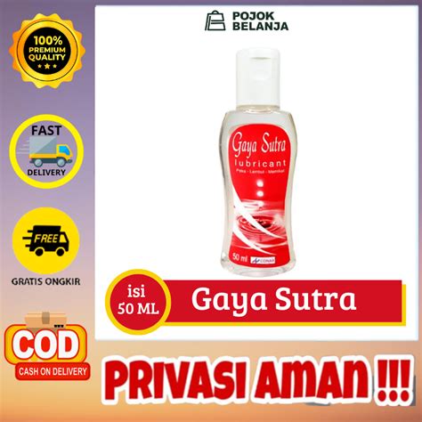 Jual Gaya Sutra Lubricant 50 ML Pelicin Gel Pelumas Ms V Shopee