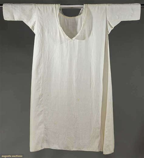 Linen Shift Late Th C Th Century Womens Fashion Historical