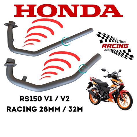 Manifold Racing Exhaust Neck Racing 28mm 32mm Racing Manifold Honda Rs150 R Rs150r Rs 150 V1 V2