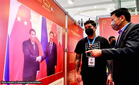 Mayor Baste Attends China Ph Photo Exhibit In Davao City