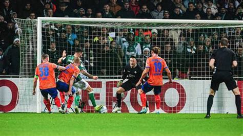 Aus Im Dfb Pokal Darmstadt Kassiert Last Minute K O Bei Werder