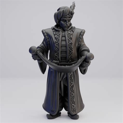 Hot Goblin 東洋の軍隊商人 ミニチュア ホットゴブリン 巻物と交易