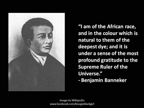 Benjamin Banneker Quotes. QuotesGram