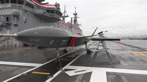 Türkiye made flagship becomes world s 1st UAV carrier Daily Sabah