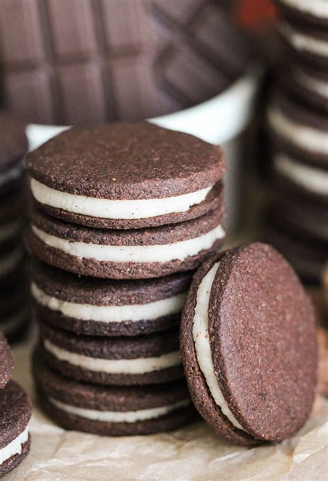 Homemade Oreos Recipe Sugar Free Gluten Free Dairy Free Vegan Oreos