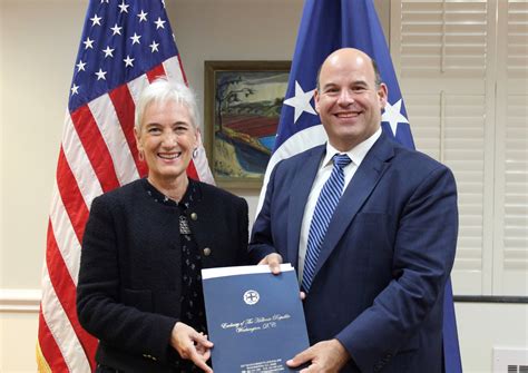 New Ambassador Of Greece To The Us Presents Credentials Greek News Usa