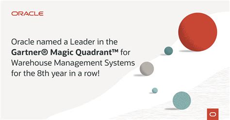 Oracle Named A Leader In The Gartner Magic Quadrant For