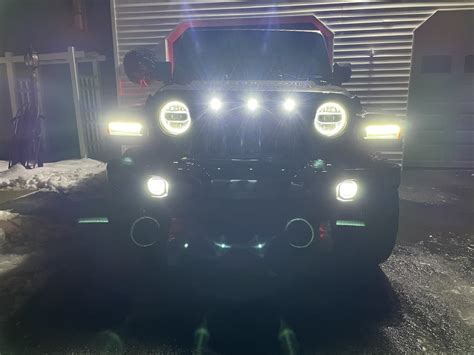 Oracle Lighting Pre Runner Style LED Grille Light Kit For 18 23 Jeep