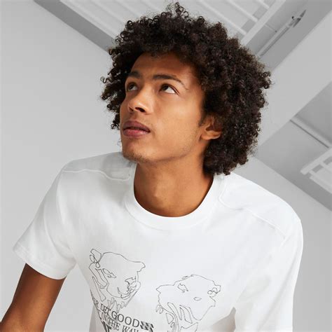 Puma New Era Erkek Beyaz T Shirt HouseOfSuperStep