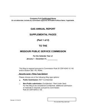 Fillable Online Psc Mo Fillable Online Psc Mo Gas Annual Report Part